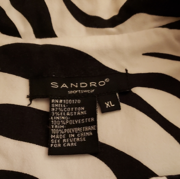 🛍Sandro Sportwear Cropped Jacket - Picture 13 of 16